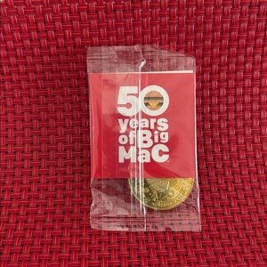 Big Mac 50th Anniversary Gold Coin in Original Package